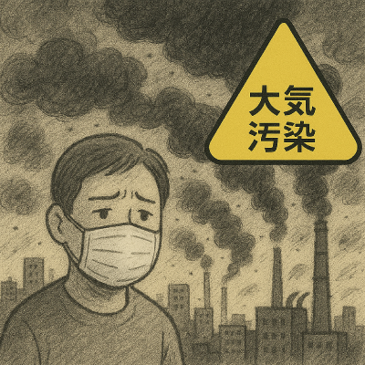 大気汚染物は誰もが避けることができない